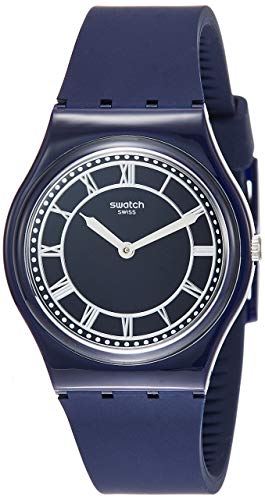 Swatch Originals Blue Ben Blue Dial Silicone Strap Unisex Watch