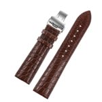 Crocodile Skin Leather Replacement Watch Straps/Bands