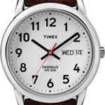 Timex Men's Easy Reader Brown Leather Strap Watch