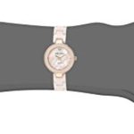 Anne Klein Women's Diamond-Accented Rose Gold-Tone Watch