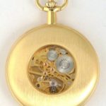 Desperado Tahoe 17 Jewel Satin Gold Plated Pocket Watch
