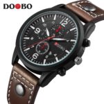Top Luxury Brand DOOBO Men Sports Watches Men's Quartz Date Watch