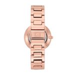 Anne Klein Women's Swarovski Crystal Accented Rose Gold-Tone Bracelet Watch