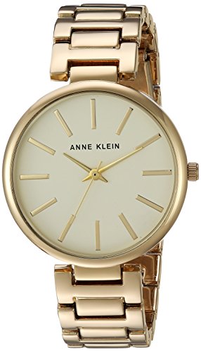 Anne Klein Women's Gold-Tone Bracelet Watch