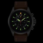 Armourlite AL832 Officer Series Chronograph Watch - Brown Leather Band