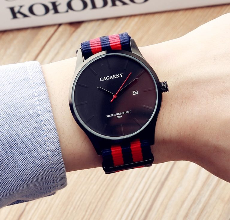 2017 NEW Luxury Brand CAGARNY Men Sport Watches Men's Quartz Clock Man Army Military Canvas Wrist Watch Relogio Masculino 2 2017 NEW Luxury Brand CAGARNY Men Sport Watches