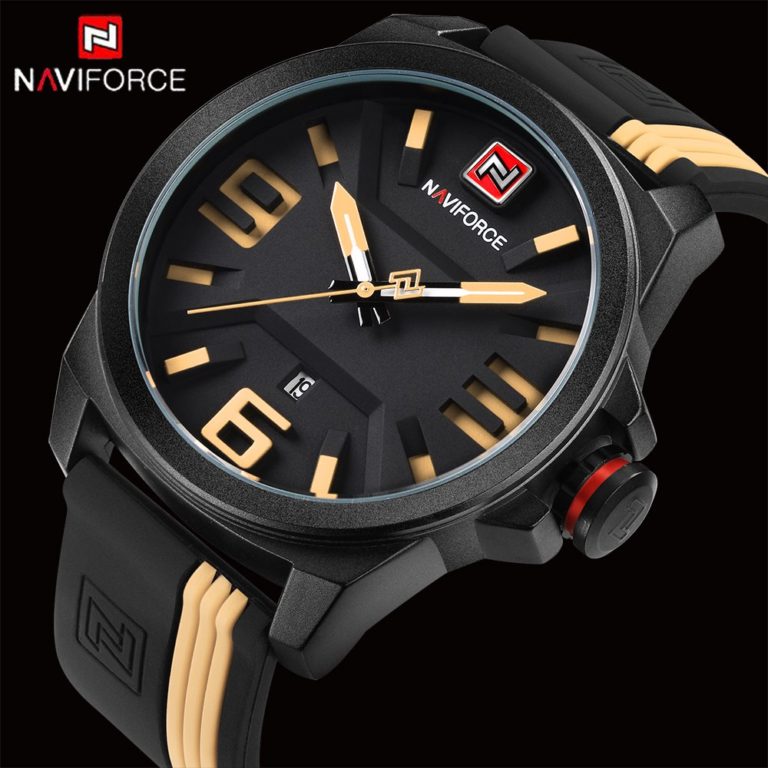 2018 New Fashion NAVIFORCE Mens Watches Miliarty Quartz Watch Men Sport Waterproof Silicone 3D Wrist watch relogio masculino 2018 New Fashion NAVIFORCE Mens Watches Miliarty Quartz Watch