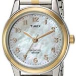 Timex Women's Essex Avenue Two-Tone Extra Long Stainless Steel Band Watch