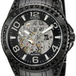 GUESS Men's Stainless Steel Oversized Casual Crystal Watch