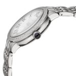 GV2 by Gevril Astor Womens Diamond Swiss Quartz Stainless Steel Bracelet Watch