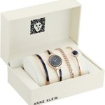Anne Klein Women's Swarovski Crystal Accented Rose Gold-Tone Watch