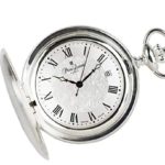 Pierre Laurent Swiss Made Solid Sterling Silver Quartz Pocket Watch