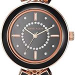 Anne Klein Women's Swarovski Crystal Accented Rose Gold-Tone Watch