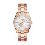 Fossil Hybrid Smartwatch - Q Scarlette Rose Gold-Tone Stainless Steel