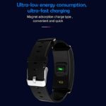 JIHUIA HD Color Screen Smart Watches Waterproof Heart Rate Monitor