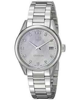 TAG Heuer Women's Analog Display Swiss Silver Watch