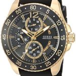 GUESS Men's Sporty Gold-Tone Stainless Steel Watch