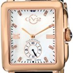 GV2 by Gevril Women's Bari Analog Display Quartz Black Watch