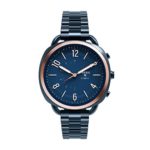 Fossil Hybrid Smartwatch - Q Accomplice Navy Blue Stainless