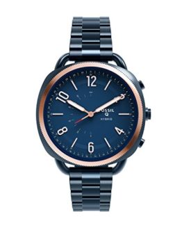 Fossil Hybrid Smartwatch - Q Accomplice Navy Blue Stainless