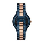Fossil Q Women's Smartwatch, Color: Rose Gold-Tone, Blue
