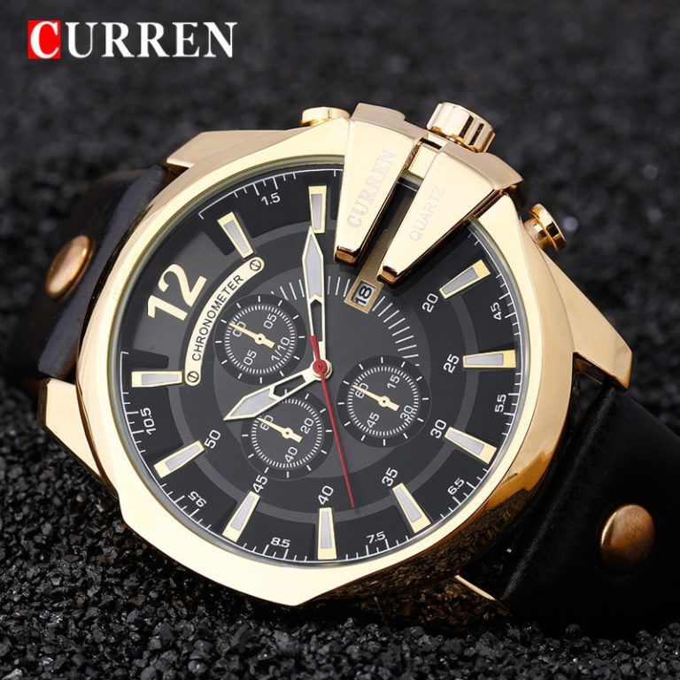 Relogio Masculino CURREN Golden Men Watches Top Luxury Popular Brand Watch Man Quartz Gold Watches Clock Men Wrist Watch 8176 1 Relogio Masculino CURREN Golden Men Watches Top Luxury Popular Brand Watch