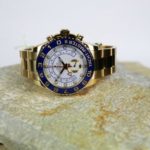 Men's 18K Gold Rolex Yachtmaster II Model # 116688