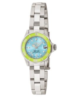 Invicta Women's Pro Diver Mini Blue Dial Stainless Steel Watch
