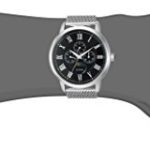 GUESS Men's Stainless Steel Mesh Bracelet Watch
