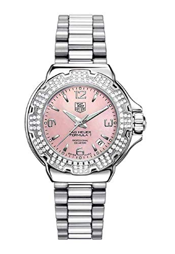 TAG Heuer Women's Diamond Pink Dial Formula One Watch