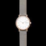 Skagen Women's 'Signatur' Quartz Stainless Steel and Satin Casual Watch