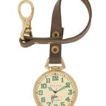 Dakota Japanese Quartz Watch with Calfskin Leather Strap, Brown