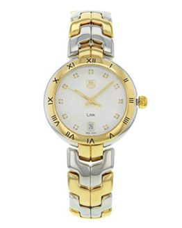 Tag Heuer Link Lady Diamond 18 kt Gold and Stainless Steel Ladies Watch WAT1350.BB0957