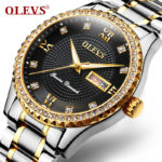 2018 OLEVS Luxury Brand Watch Men's Analog Quartz Auto Date Watches