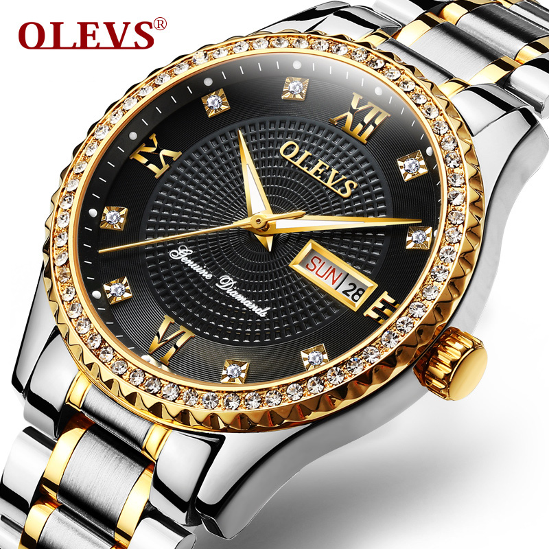 2018 OLEVS Luxury Brand Watch Men's Analog Quartz Auto Date Watches ...