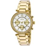 Invicta Women's Angel 18k Gold Ion-Plated Stainless Steel Bracelet Watch