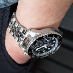 Angus Jubilee 20mm Stainless Steel Watch Bracelet – Brushed & Polished Finish with V-Clasp Lock