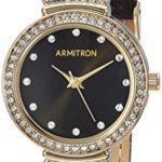 Armitron Women's Swarovski Crystal Accented Gold-Tone Watch