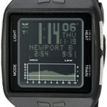 Vestal Unisex Brig Digital Square Black Watch