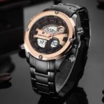 Top Brand NAVIFORCE Men Army Military LED Sports Watches
