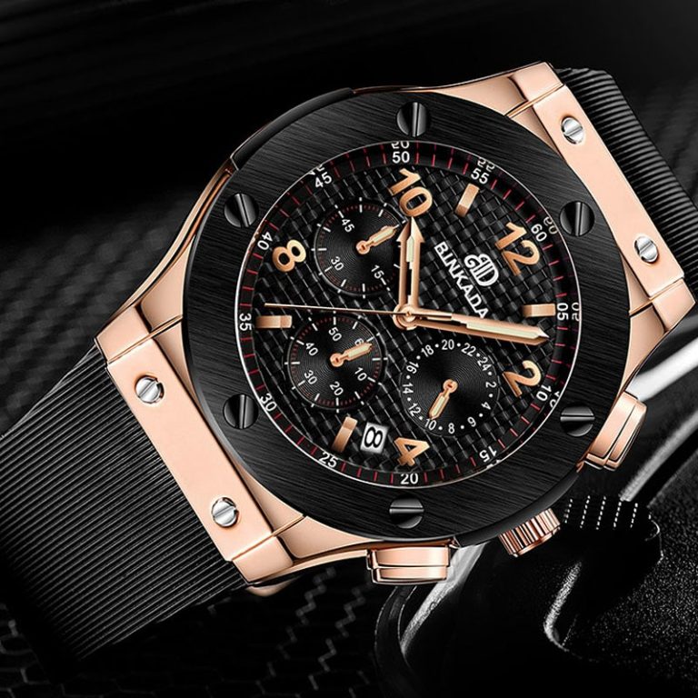 Men Watches 2019 BINKADA New Chronograph Steel Watch Men Luxury Brand Famous Wrist Watch For Man Clock Male Quartz-Watch Relojes 2 Men Watches New Chronograph Steel Watch