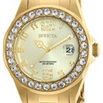Invicta Women's Pro Diver 18k Gold Ion-Plated Stainless Steel Watch