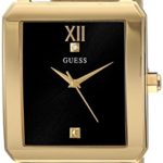 GUESS Men's Stainless Steel Diamond Dial Watch