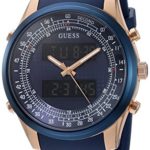 GUESS Men's U0862G1 Trendy Rose Gold-Tone Stainless Steel Watch