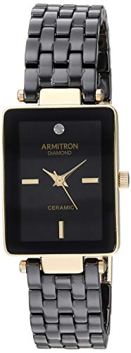 Armitron Women's Diamond-Accented Gold-Tone Watch