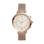 Fossil Q Jacqueline Stainless Steel Mesh Hybrid Smartwatch