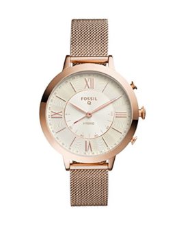 Fossil Q Jacqueline Stainless Steel Mesh Hybrid Smartwatch