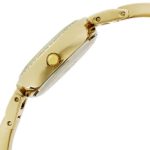Armitron Women's Swarovski Crystal Accented Gold-Tone Bangle Watch