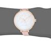 Nine West Women's Rose Gold-Tone and Pink Strap Watch