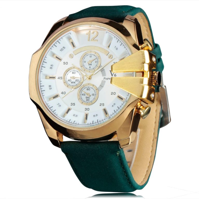 New Fashion Brand Quartz Brushed Metal Case Military Casual Watches